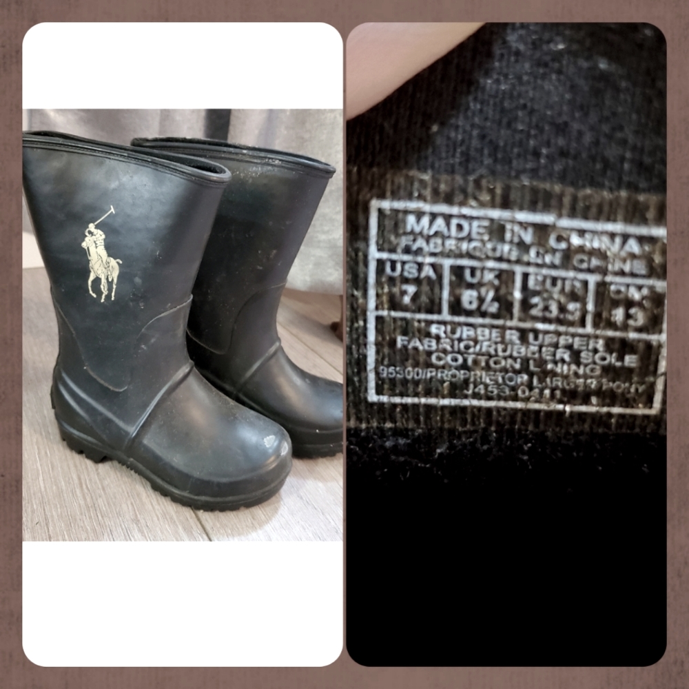 Kids rain boots